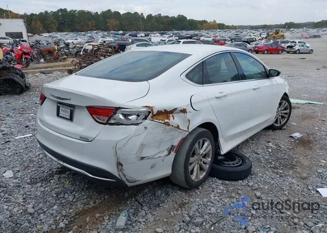 2015 Chrysler 200 Limited z USA, uszkodzony, nr VIN 1C3CCCAB1FN620975